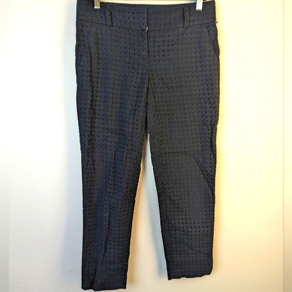 Loft Zoe Ankle Eyelet Pants - 2 - Picture 2 of 7